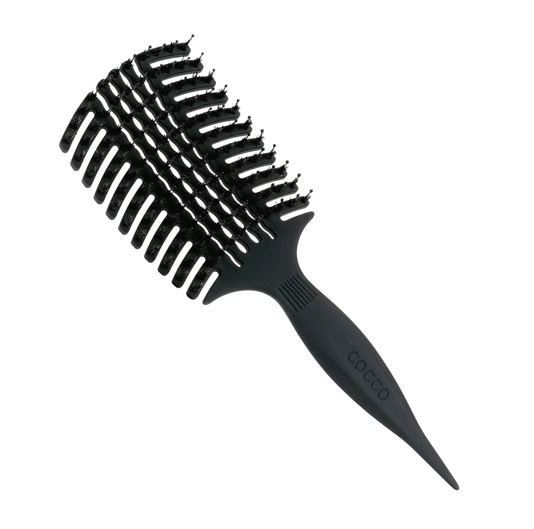 COCCO® Aura Vent Boar Brush (Black)