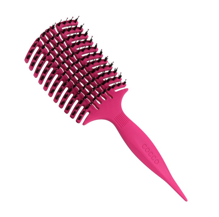 COCCO® Aura Vent Boar Brush (Pink)