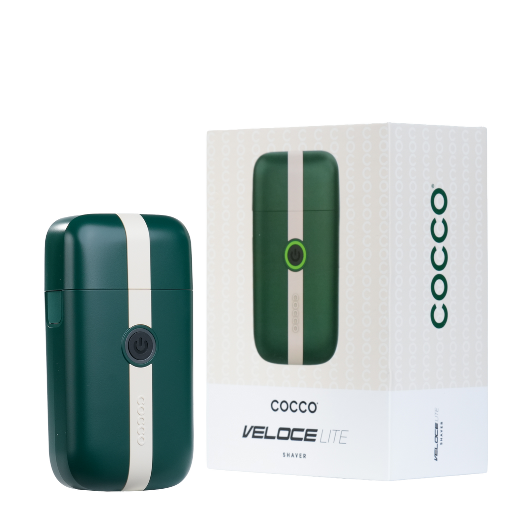 COCCO® Veloce Lite Shaver (Green/White Stripe)