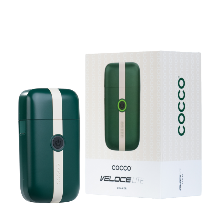 COCCO® Veloce Lite Shaver (Green/White Stripe)