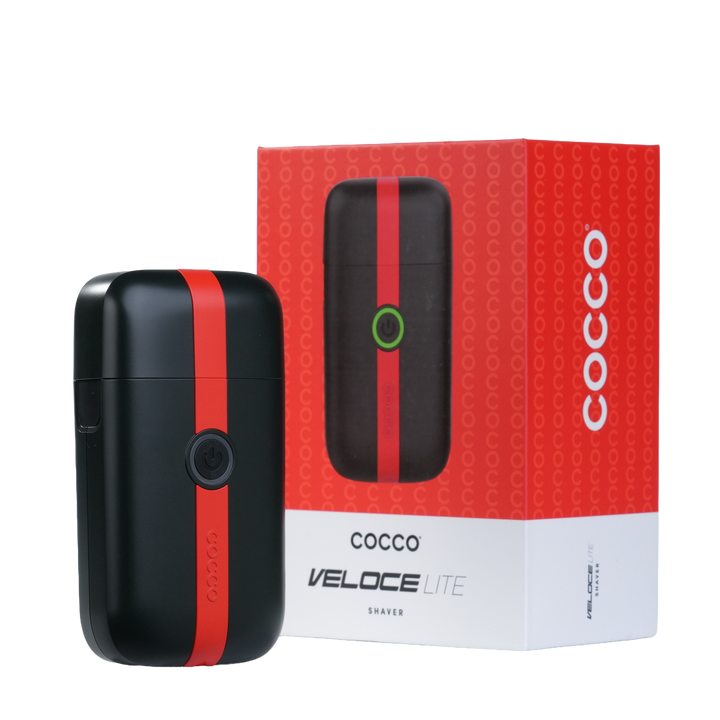 COCCO® Veloce Lite Shaver (Black/Red Stripe)
