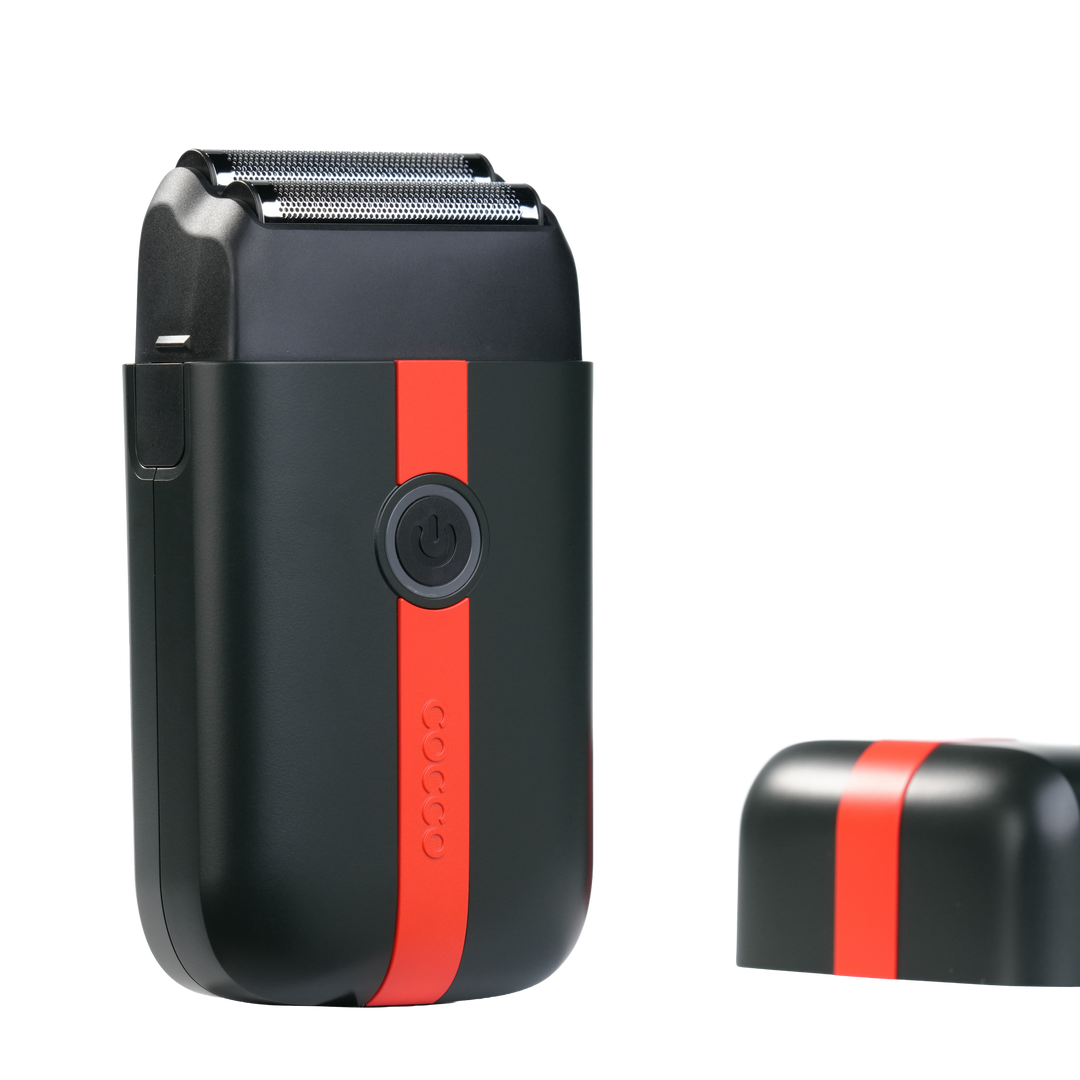 COCCO® Veloce Lite Shaver (Black/Red Stripe)