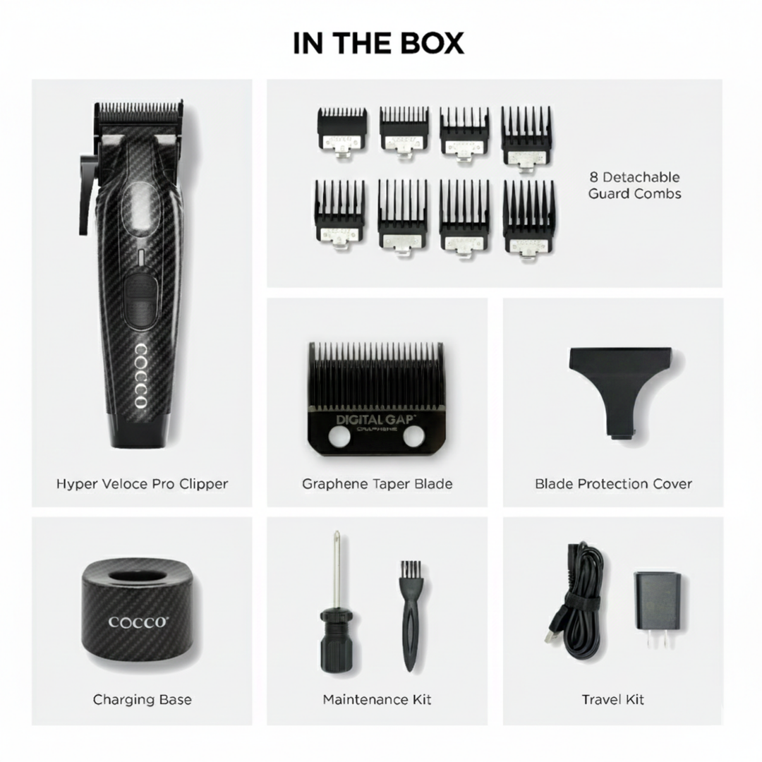 COCCO® Hyper Veloce Pro Clipper (Carbon Fiber)