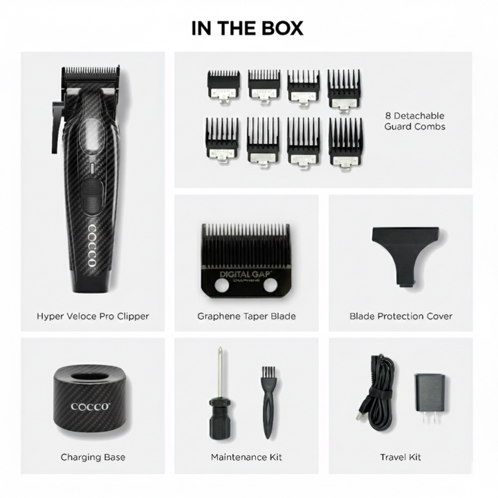 COCCO® Hyper Veloce Pro Clipper (Carbon Fiber)