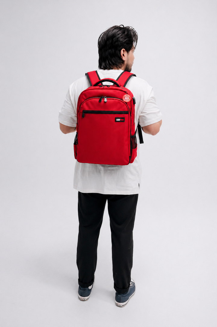 Fit-All Mobile Backpack – Fire Red