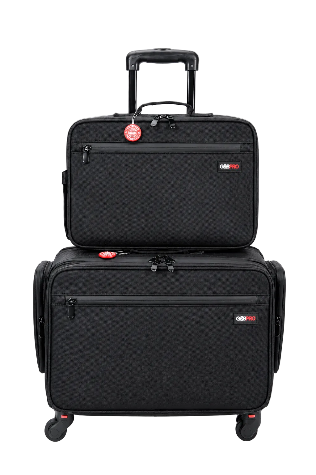 Roller Duo Mobile Workstation with Deep Storage & Extending Tray System – OG Black