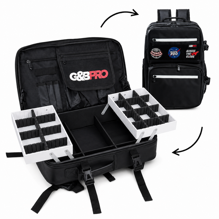 Mid Size Mobile Workstation Backpack with Extending Tray System – GHX