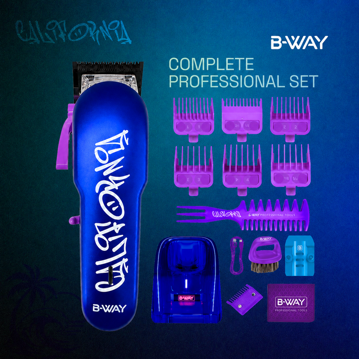 B-WAY NEW California Professional Clipper – 8,200 RPM Fusion DLC