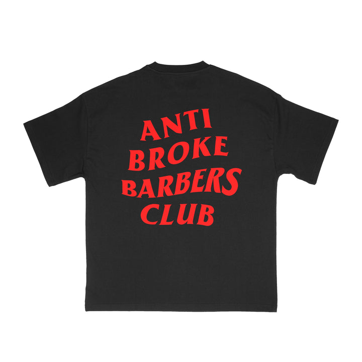 Classic Tee - Black  / Red