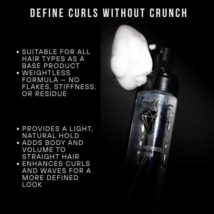 Iced Out Silk Mousse Foam 7.10 fl oz