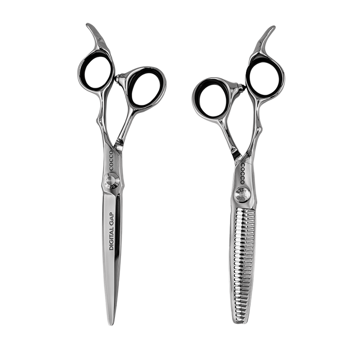 Super Cobalt Blunt and Including 6" 29 Tooth Thinning Shear Set - Select Size