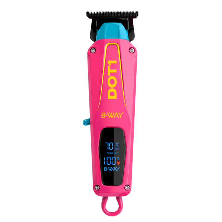 B-WAY DOT1 Pink Professional Cordless Trimmer – 7,000 RPM