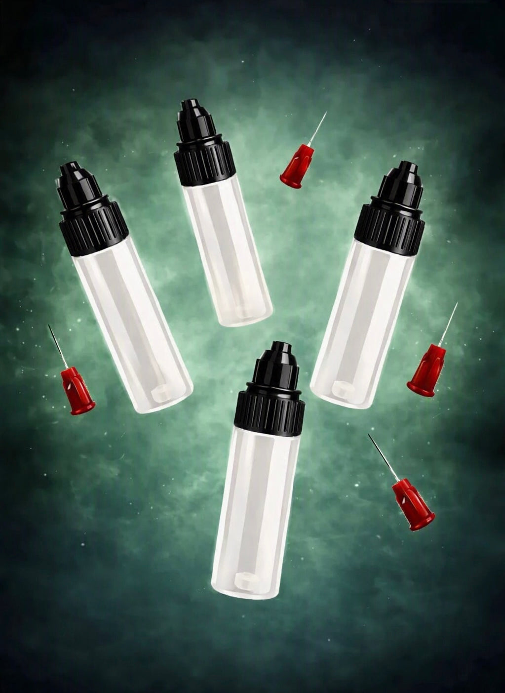 6pack Bottles and Needles 1oz