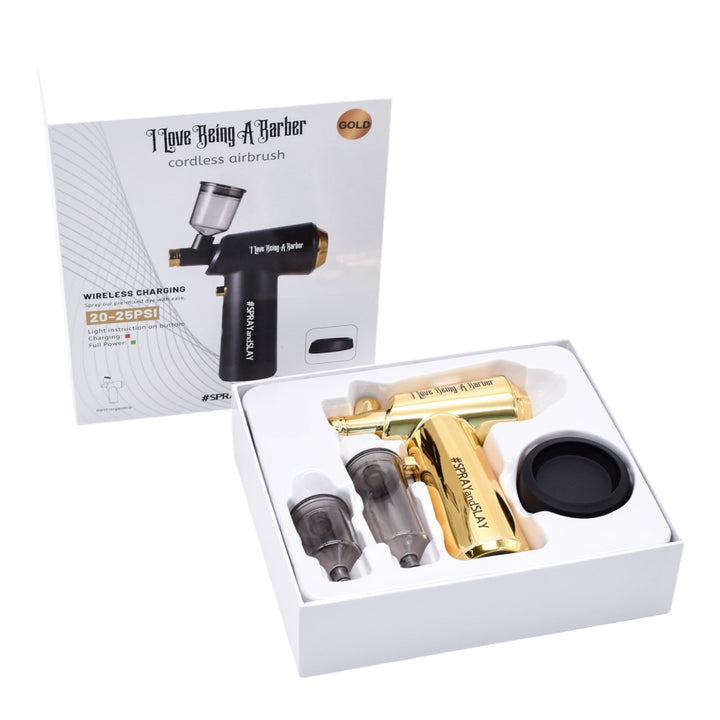 Gold Cordless Airbrush