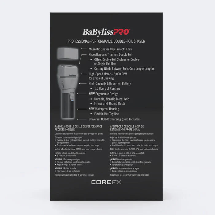 BaBylissPRO CoreFX Trimmer + Shaver Combo