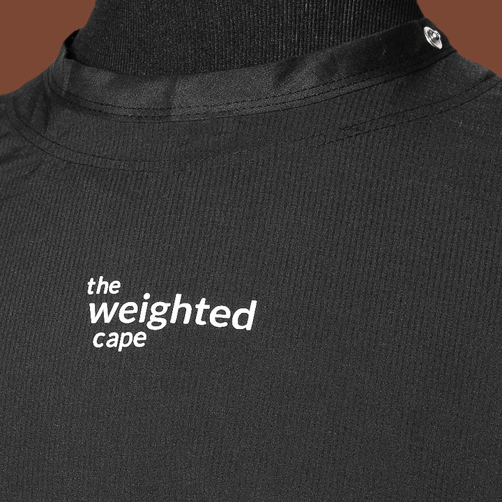 Black 6-Pound Weighted Cape