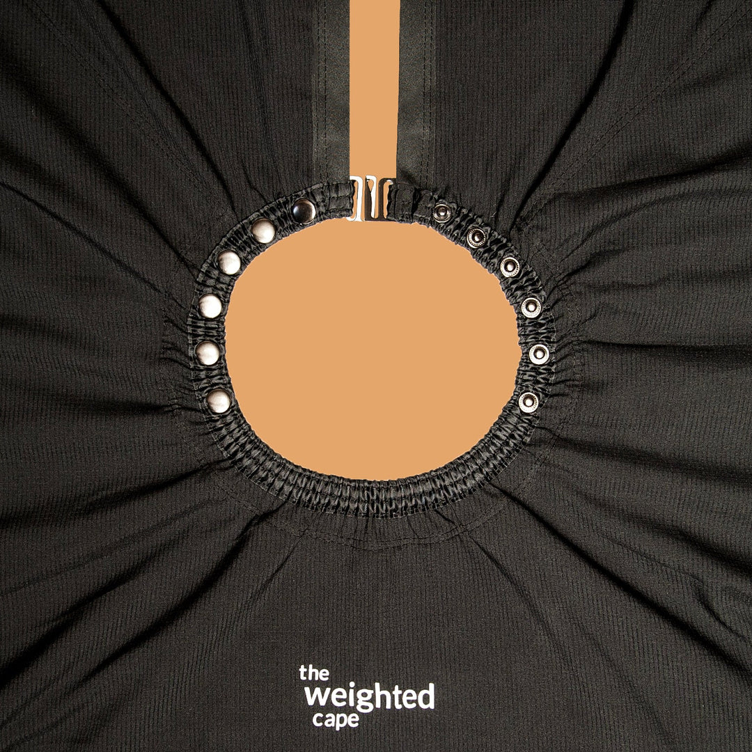 Black 4-Pound Weighted Cape (BACK ORDER)