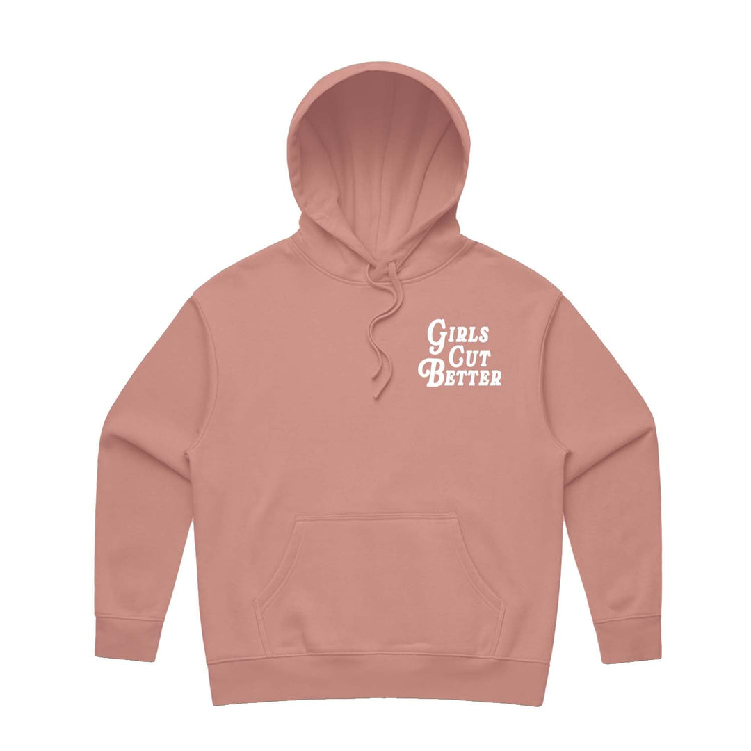 Girls Cut Better Sweatshirt - Mauve