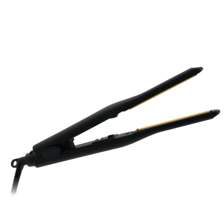 Hot & Hotter Pencil Ceramic Tourmaline Flat Iron 3/10 Inch, 1 Count Thin Hair Straightener, Black