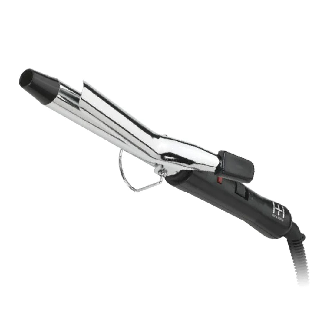 Hot & Hotter Electric Curling Iron 3/4 Inch, 1 Count, Silver