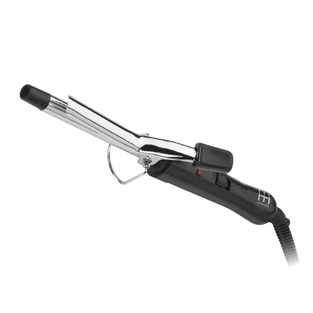 Hot & Hotter Electric Curling Iron 1/2 Inch, 1 Count, Silver