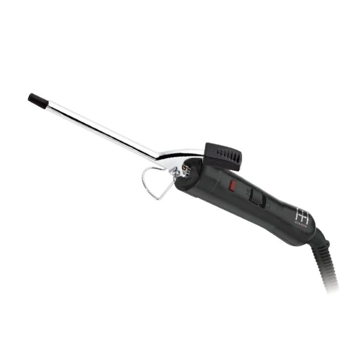 Hot & Hotter Electric Curling Iron 1/4 Inch, 1 Count, Silver