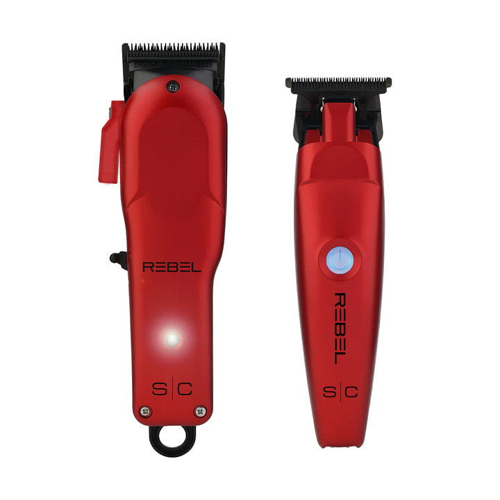 StyleCraft Rebel Clipper & Trimmer Red Combo