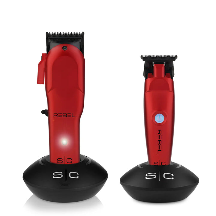 StyleCraft Rebel Clipper & Trimmer Red Combo