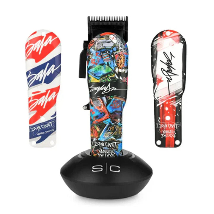 StyleCraft Rebel Super-Torque Modular Cordless Clipper w/ Echo Blade - King Saladeen Limited Edition