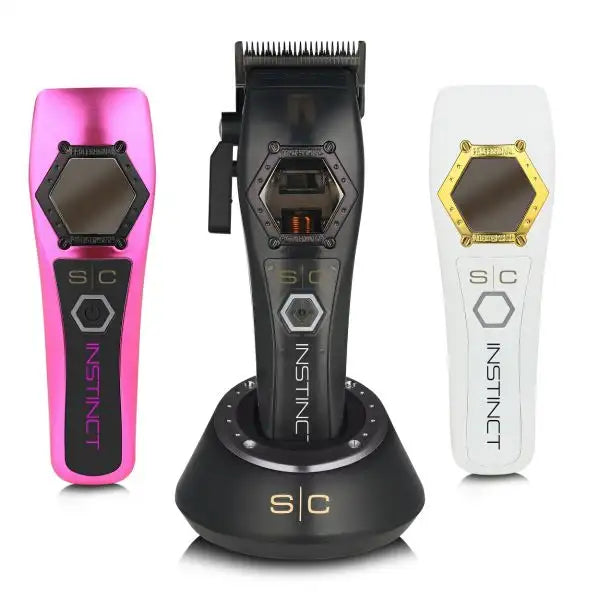 STYLECRAFT INSTINCT METAL CLIPPER - PROFESSIONAL IN2 VECTOR MOTOR WITH INTUITIVE TORQUE CONTROL