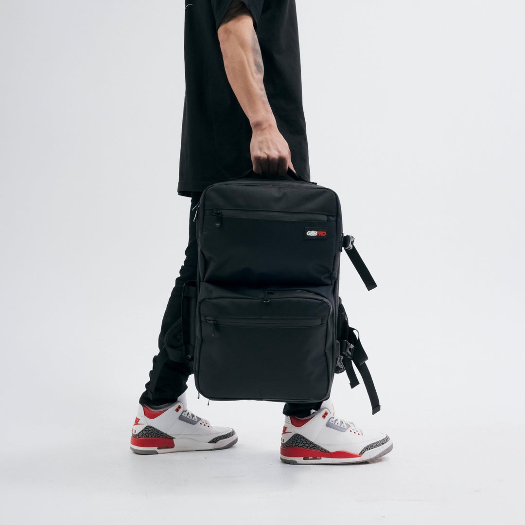 Full Size Mobile Workstation Backpack with Extending Tray System – OG Black