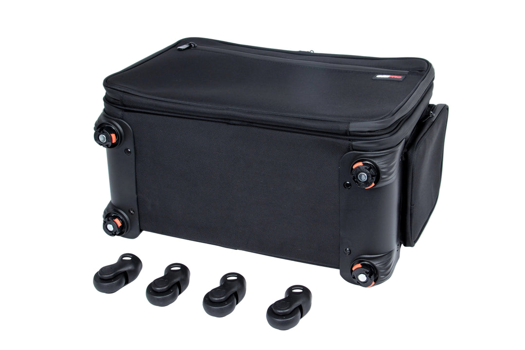 Roller Duo Mobile Workstation with Deep Storage & Extending Tray System – OG Black