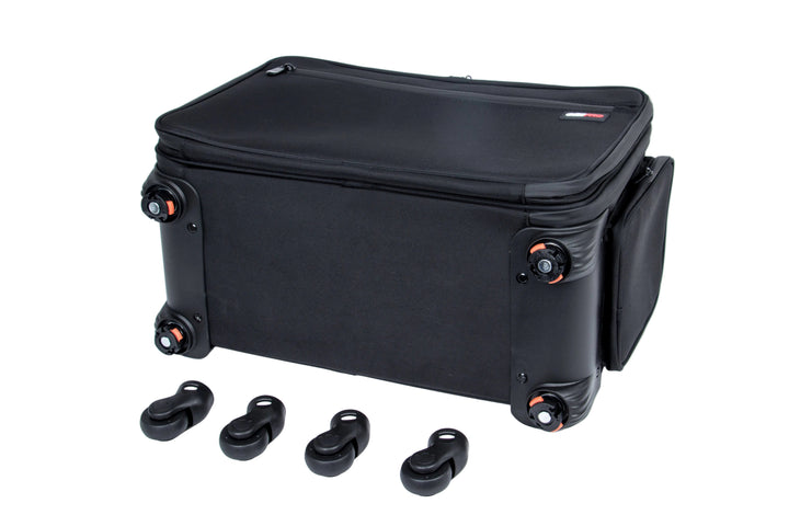 Roller Duo Mobile Workstation with Deep Storage & Extending Tray System – OG Black