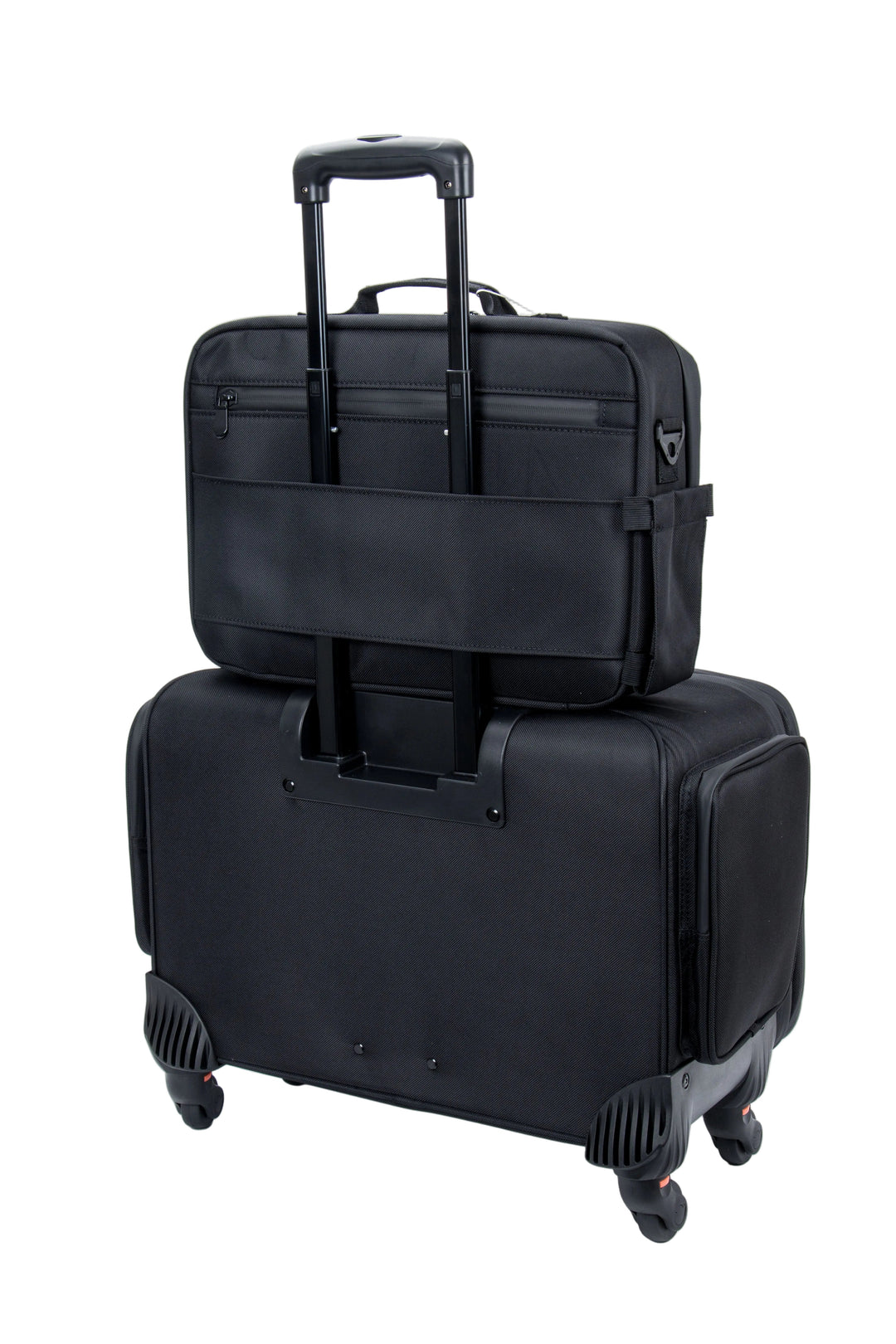 Roller Duo Mobile Workstation with Deep Storage & Extending Tray System – OG Black