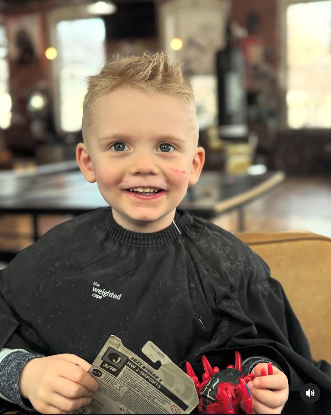 Kids Black 3 Pound Weighted Cape (Back Order)