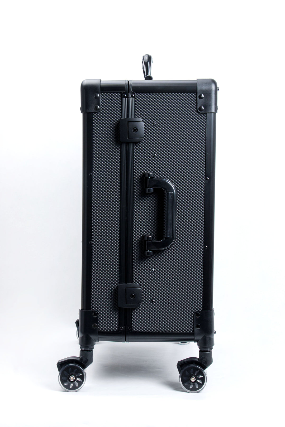 Roller Elite Mobile Workstation with LED Mirror & Extending Tray System – OG Black