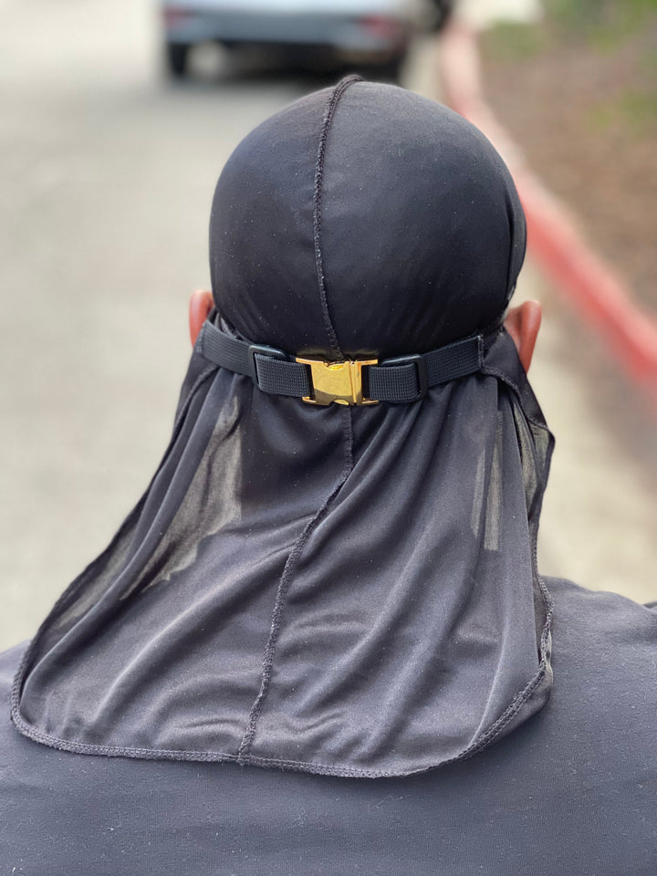 Premium Black Silky Durag