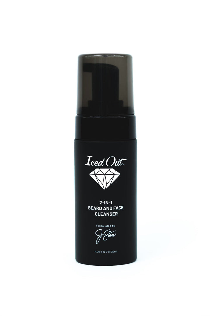 Iced Out 2-IN-1 Beard and Face Cleanser 4.05 fl oz