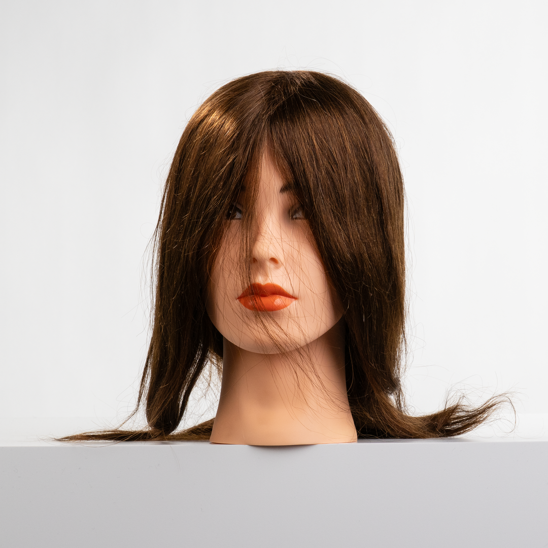 Female Mannequin Head Yuma (Brown Hair)