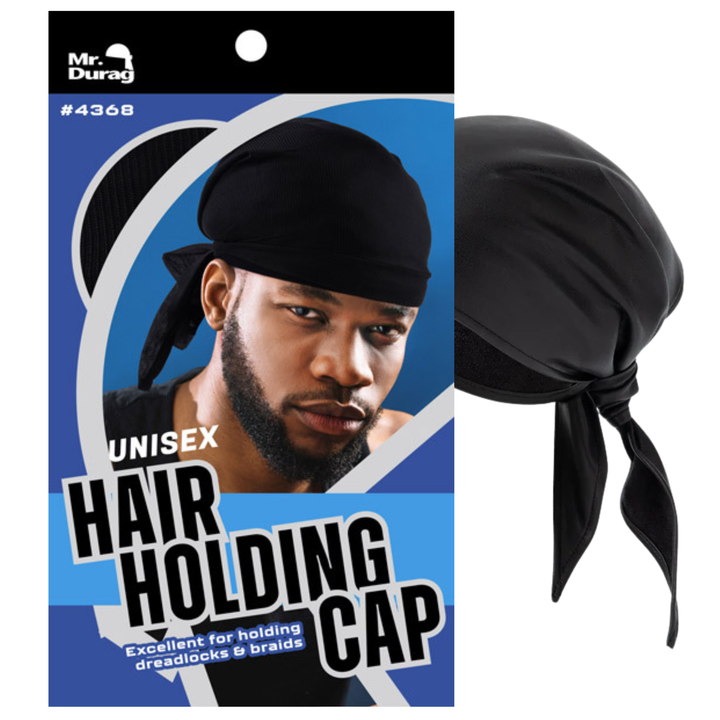 Mr. Durag Men's Satin Hair Holding Cap, 1 Count, Assorted Colors