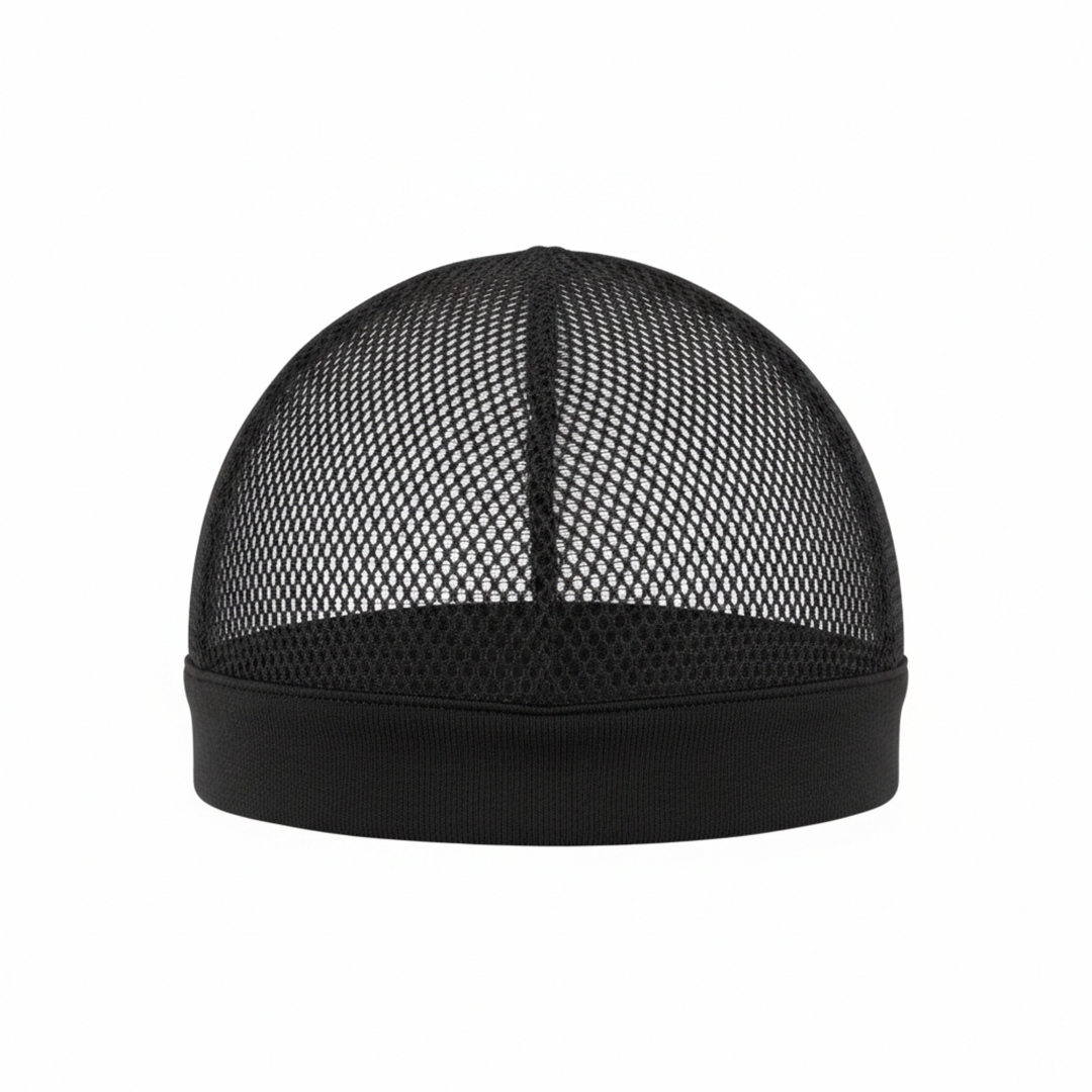 Mr. Durag Mesh Dome Cap, 1 Count, Black
