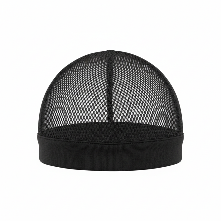 Mr. Durag Mesh Dome Cap, 1 Count, Black