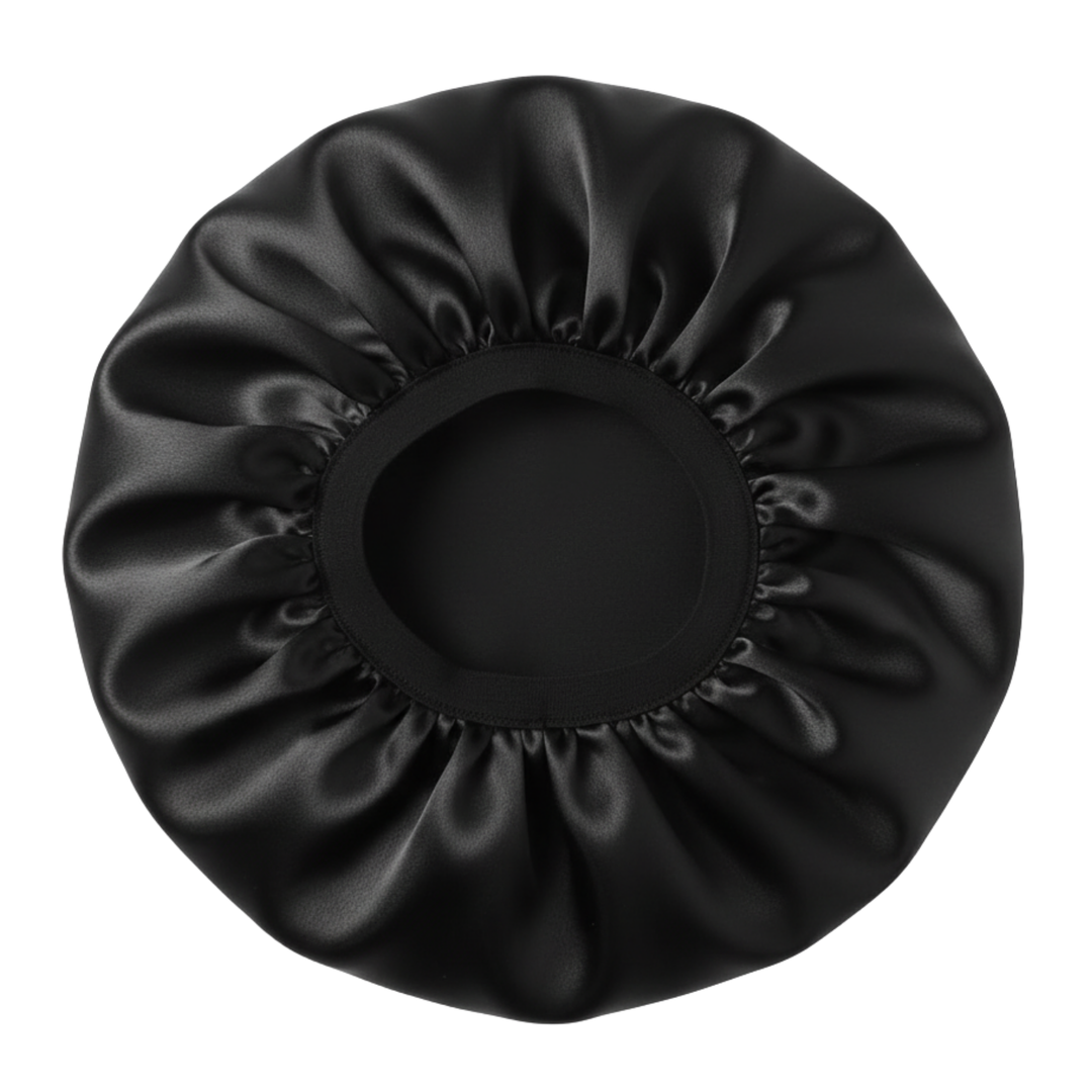 Mr. Durag Shower & Conditioning Cap XL, 1 Count, Black