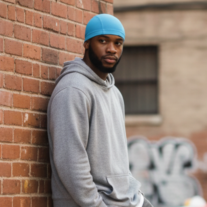 Mr. Durag Spandex Dome Cap, 1 Count, Assorted Colors