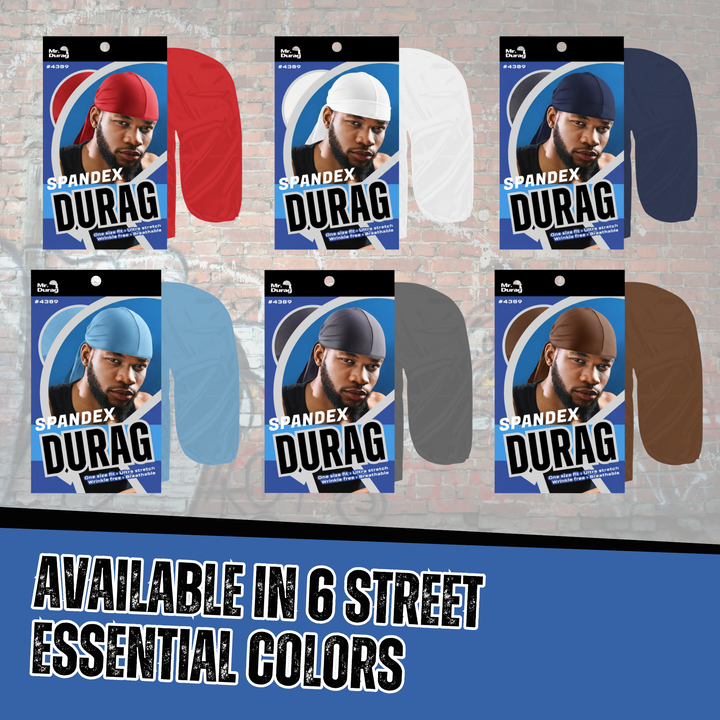 Mr. Durag Spandex Durag, 1 Count, Assorted Color