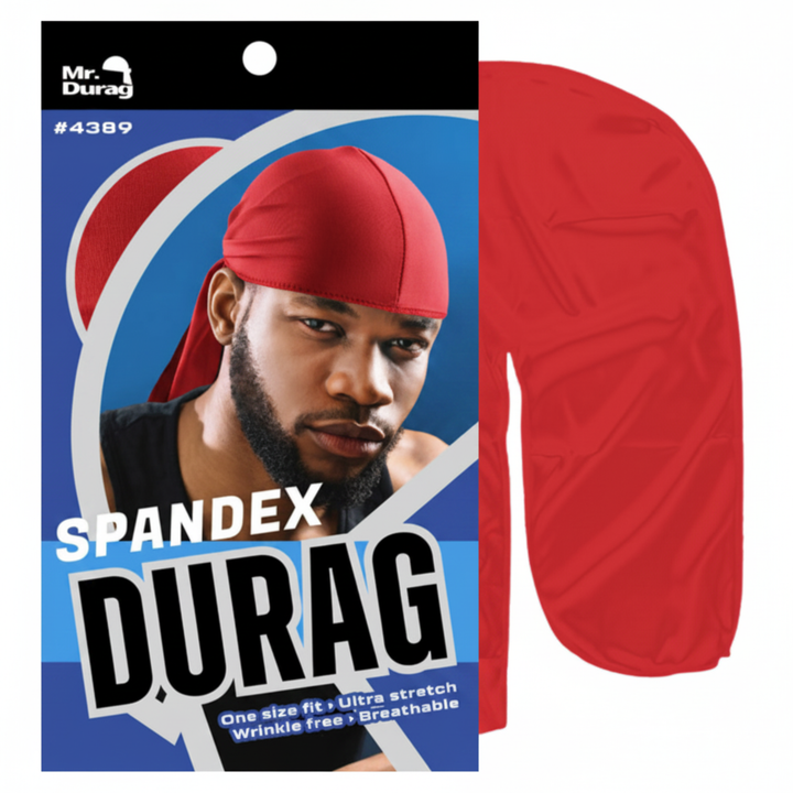 Mr. Durag Spandex Durag, 1 Count, Assorted Color