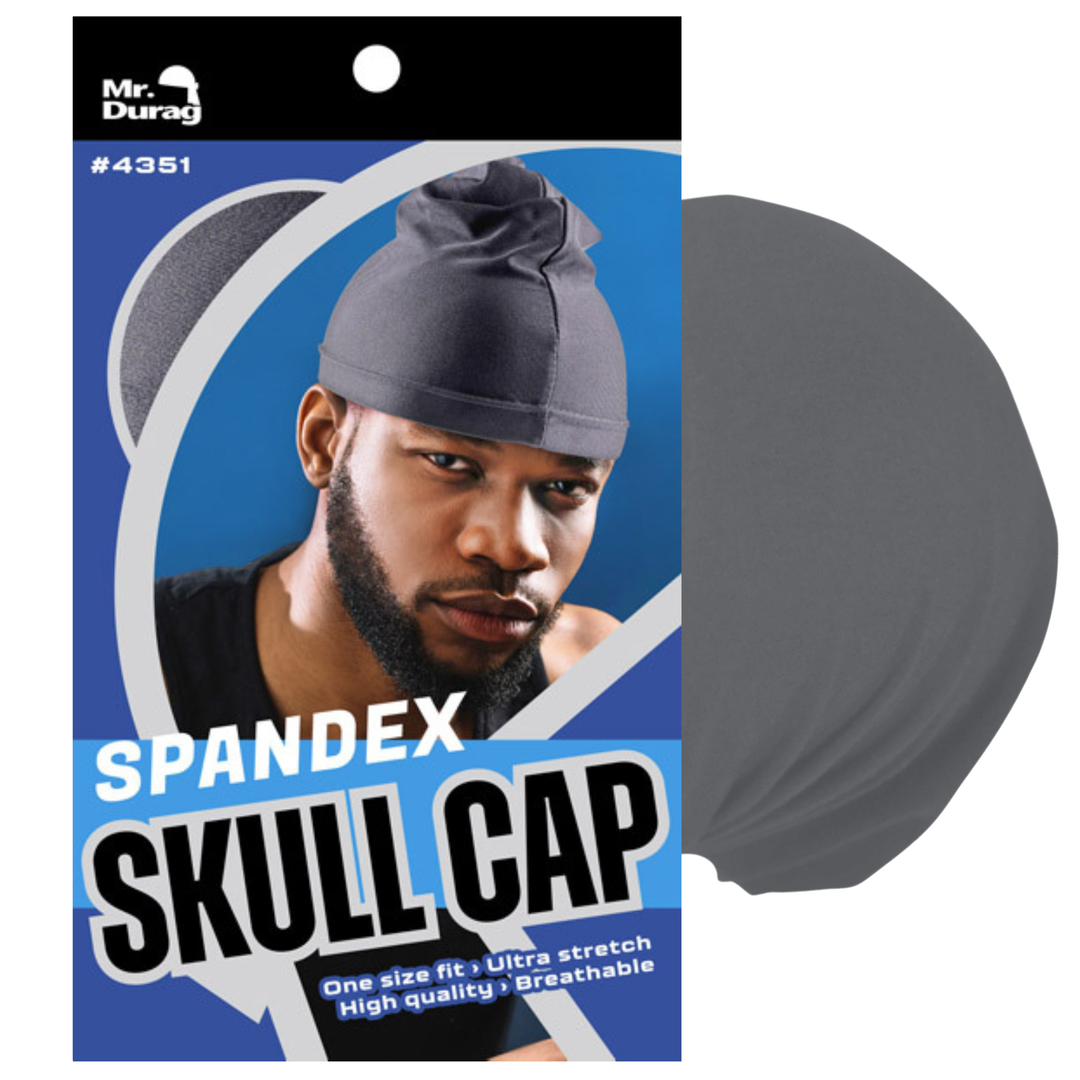 Mr. Durag Spandex Skull Cap, 1 Count, Assorted Colors