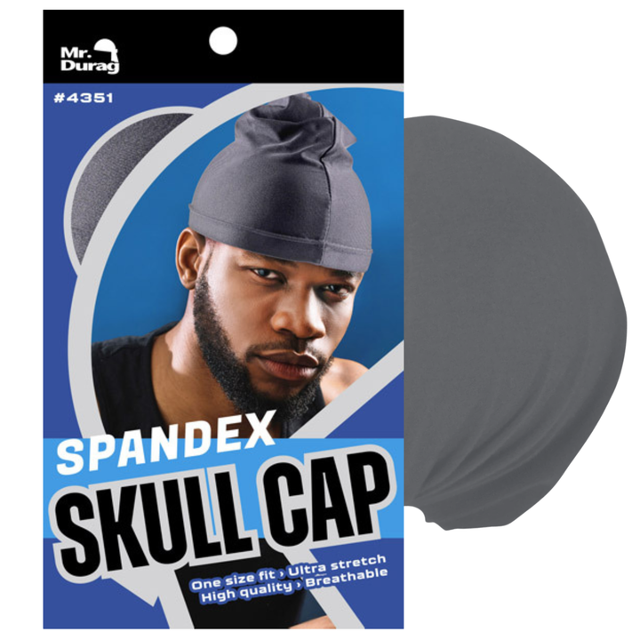 Mr. Durag Spandex Skull Cap, 1 Count, Assorted Colors