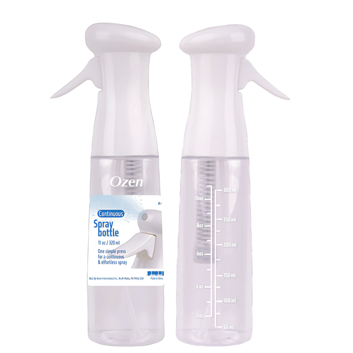 Ozen Continuous Spray Bottle 11oz, 1 Count, Clear