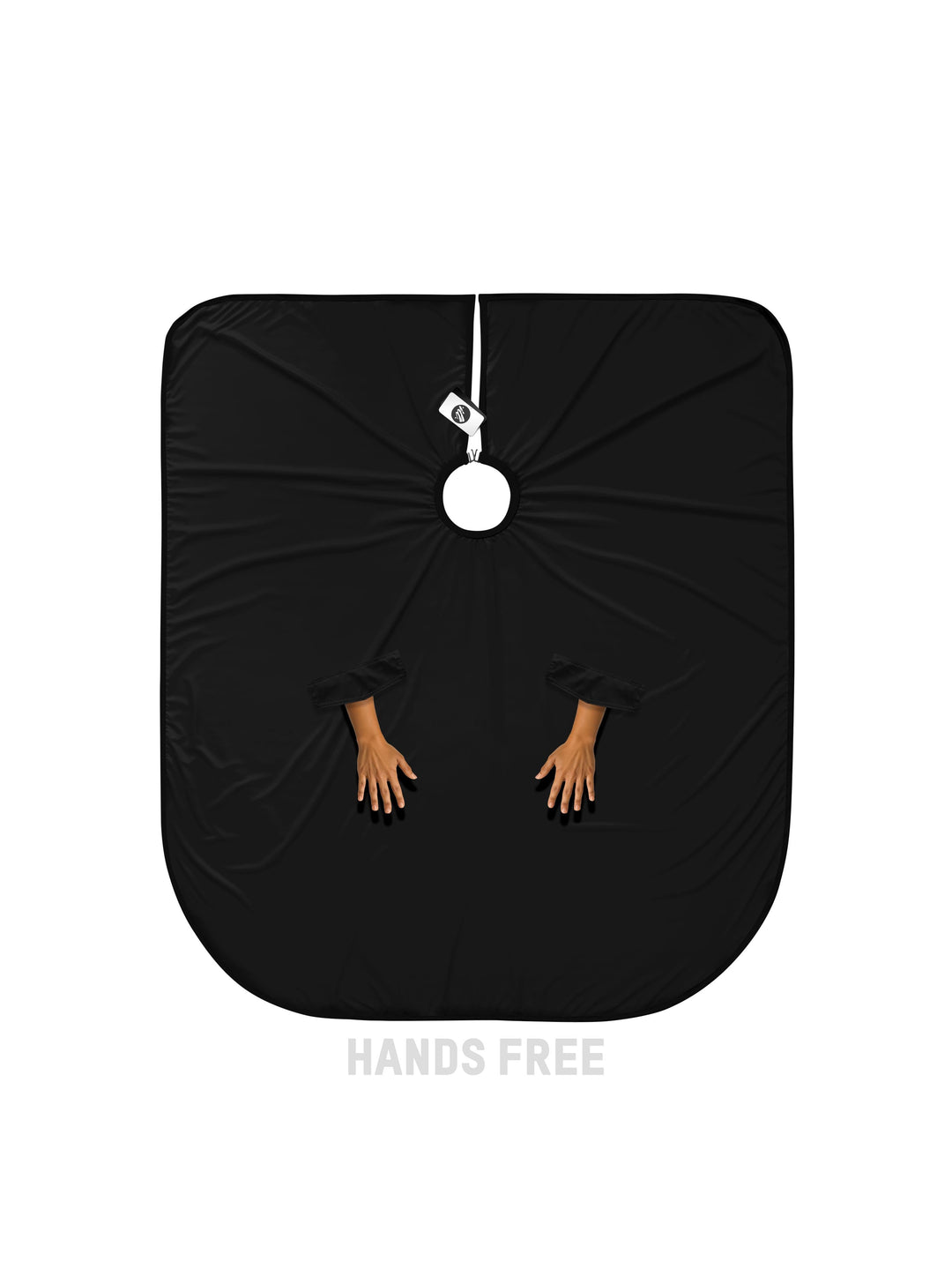 HANDS FREE Solid Black PRO Cape